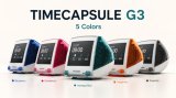レトロPC「iMac G3」が手のひらサイズに！AI搭載ミニ時計「TIMECAPSULE G3」新登場