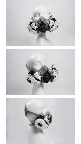 画像2: サイバーパンクMR-00-02マスク単体赤字価格 (2)