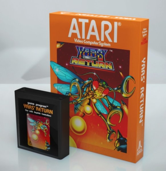 画像1: Atari XPゲームカートリッジ「Yars’ Return」限定版特急便 (1)