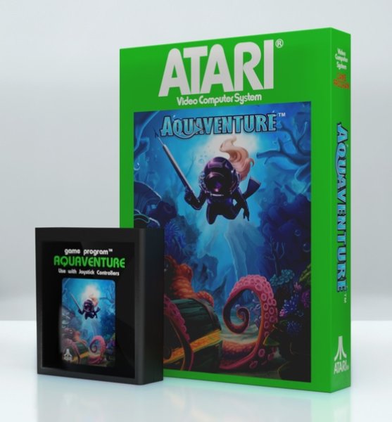 画像1: Atari XPゲームカートリッジ「Aquaventure」通常版お得価格 (1)