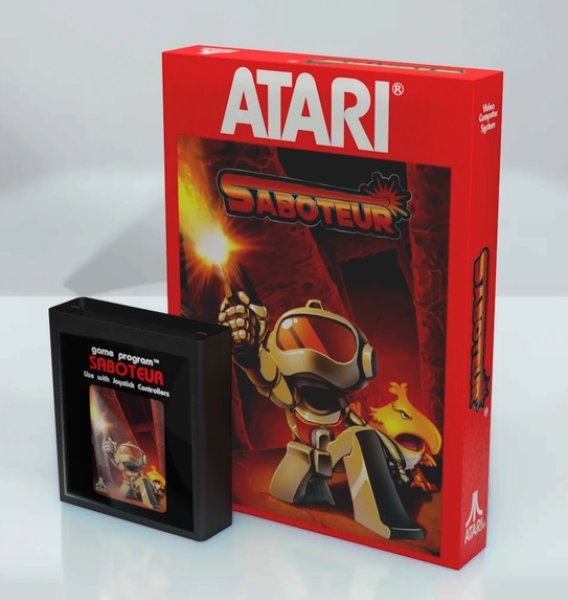 画像1: Atari XPゲームカートリッジ「Saboteur」通常版お得価格 (1)