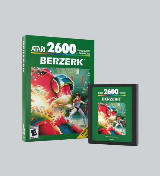 画像1: 米Atari社製カセットテレビゲーム機「Atari 2600+」「BERZERK - ENHANCED EDITION」ゲームカートリッジ単体 (1)