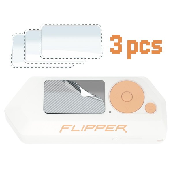 画像1: ポータブルマルチツール「Flipper Zero（フリッパーゼロ）」Flipper Zero 用スクリーンプロテクター (1)