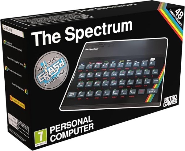画像1: レトロゲームミニ復刻版「The Spectrum」赤字価格 (1)