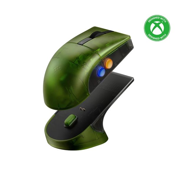 画像1: Xbox公式デザインゲーミングマウス「8BitDo Retro R8 Mouse - Xbox Edition」特急価格 (1)