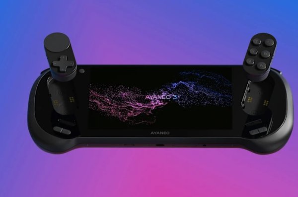 画像1: モジュラー式ゲームパッド搭載7インチ携帯ゲーム機「AYANEO 3」AI9HX370/64GB/2TB赤字価格 (1)