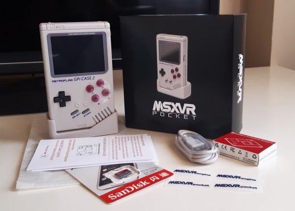 画像1: MSX携帯ゲーム機「MSXVR Pocket」ノーマル版お得価格 (1)