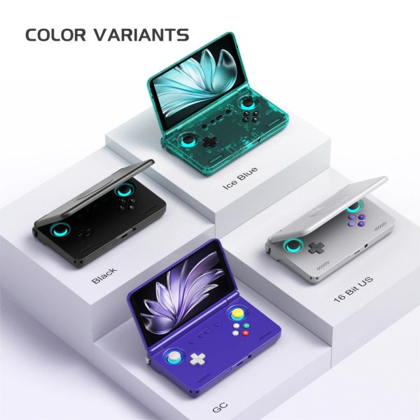 画像1: 折りたたみ式Android携帯ゲーム機「Retroid Pocket Flip 2」Snapdragon版特急価格 (1)