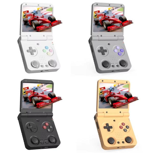 画像1: 折り畳み式コンパクト携帯エミュゲーム機「Miyoo Flip V2改良版」赤字価格 (1)
