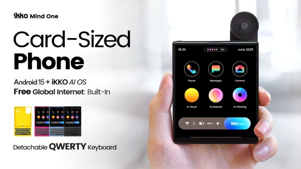 画像3: 日本・日本語対応カードサイズAIスマホ「iKKO Mind One Pro」赤字価格 (3)