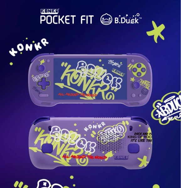 画像1: Android携帯ゲーム機「KONKR Pocket FIT」Elite24/1TBお得価格 (1)
