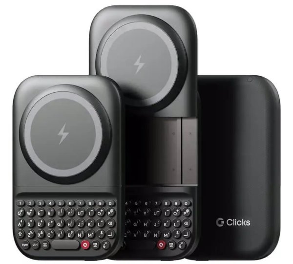 画像1: MagSafe/Qi2対応スライド物理QWERTYキーボード「Clicks Power Keyboard」原価価格 (1)