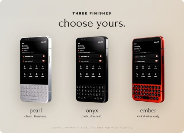 画像1: 物理QWERTYキーボード搭載スマホ「Minimal Phone 2」8+256GBお得価格 (1)
