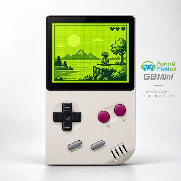 画像1: ゲームボーイ/カラー互換機携帯ゲーム機「FPGB MINI」特急価格 (1)