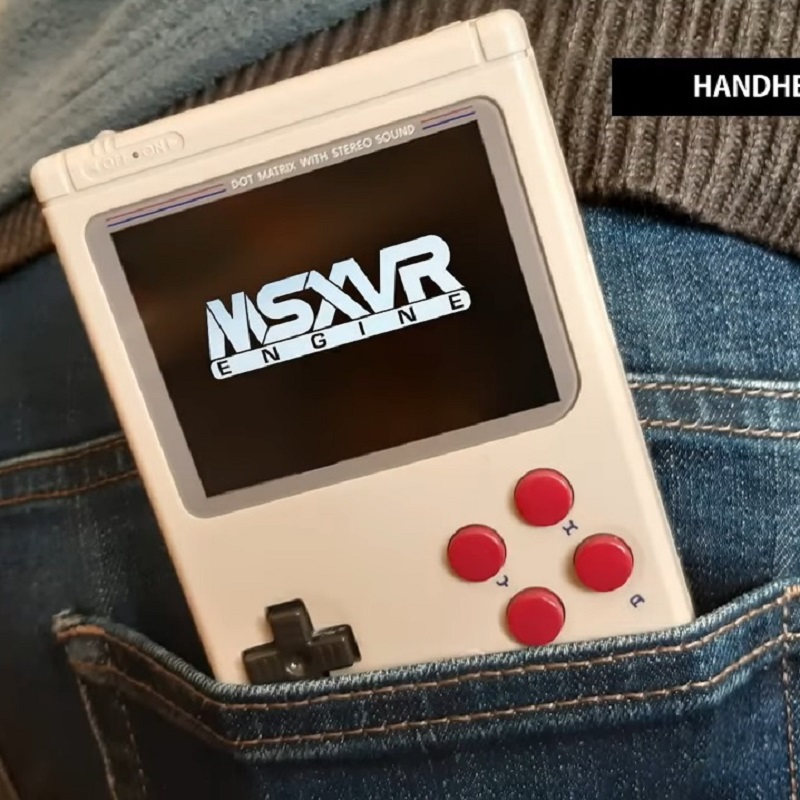 そうきたか！MSXパソコン「MSXVR」の携帯ゲーム機タイプ「MSXVR Pocket」まもなくリリース