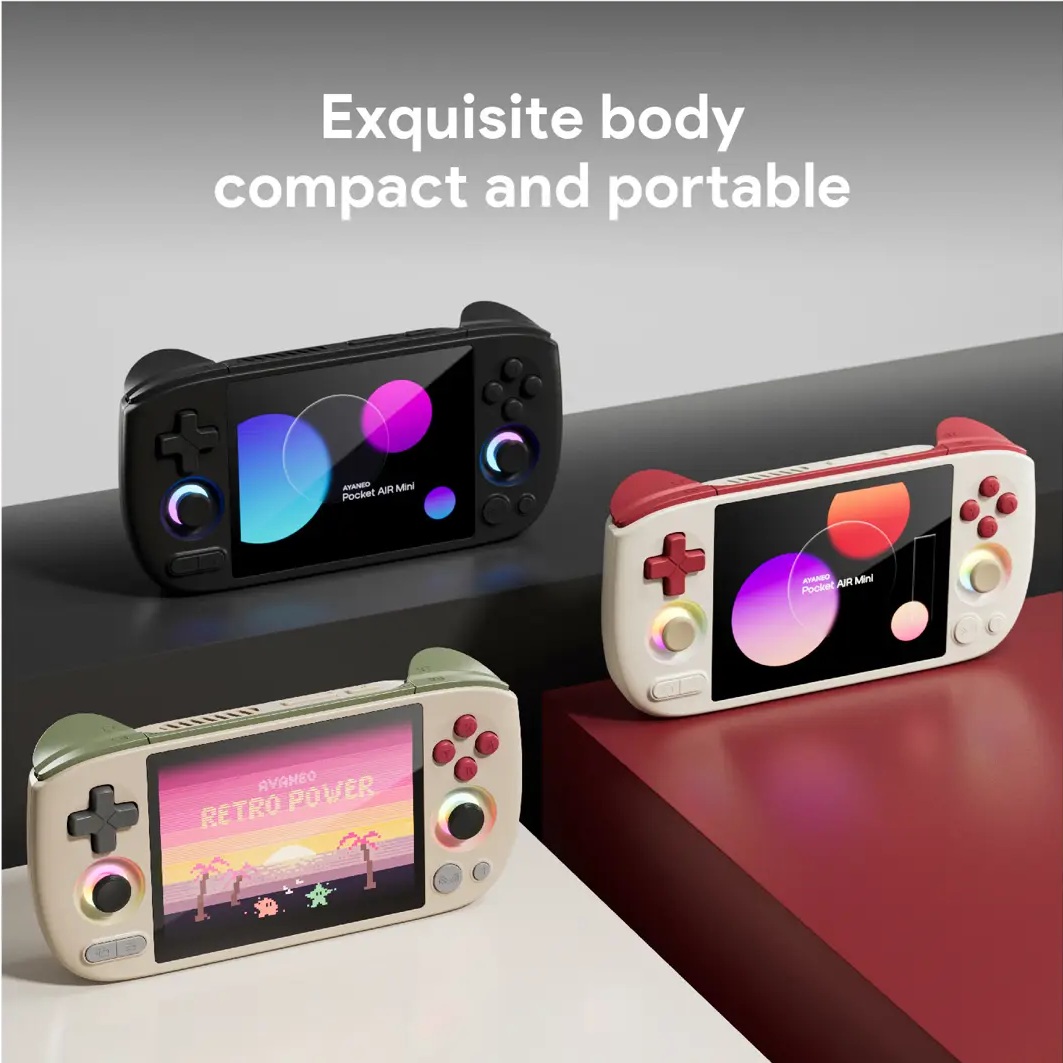 Android携帯ゲーム機「AYANEO Pocket AIR Mini」発売のお知らせ 