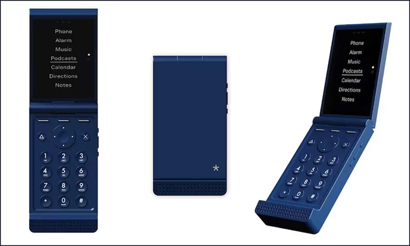 折りたたみ型“脱スマホ”ガラケー「Light Flip」