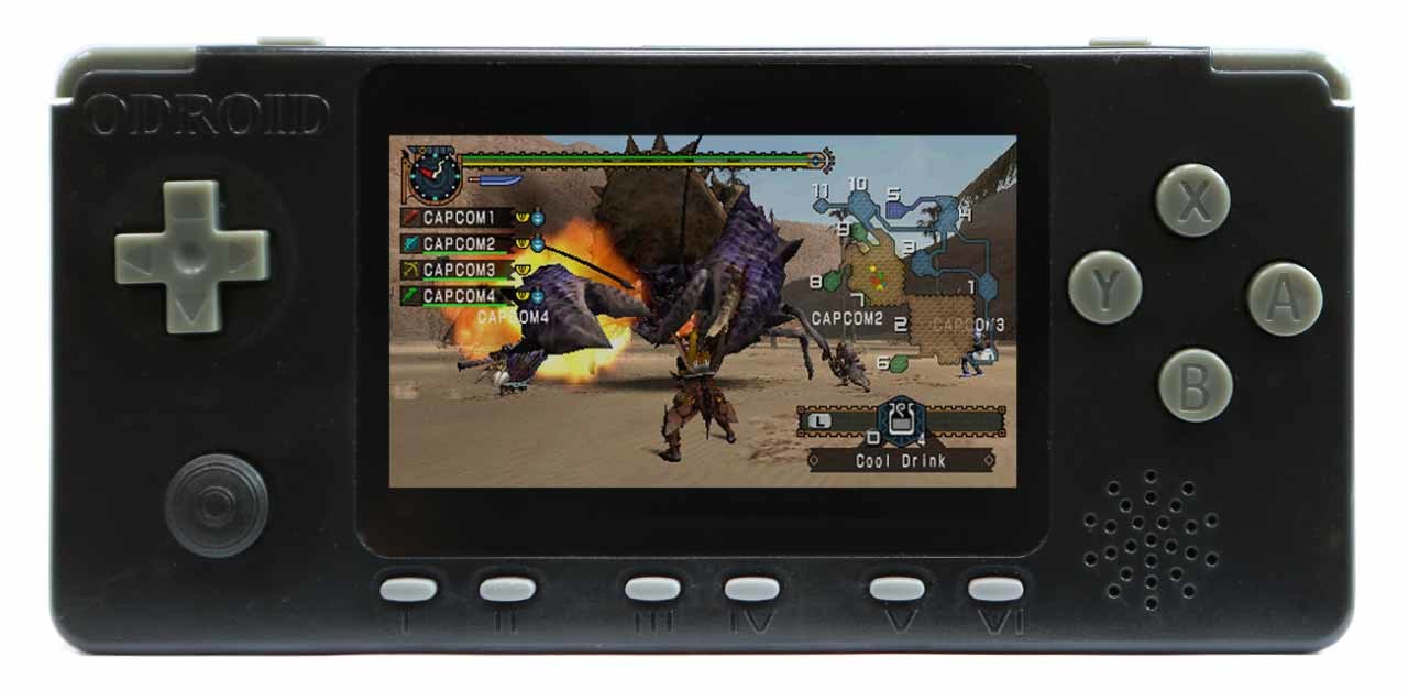 韓国hardkernel社製携帯ゲーム機 Odroid Go Advance改 韓国hardkernel社製携帯ゲーム機 Odroid Go Advance改