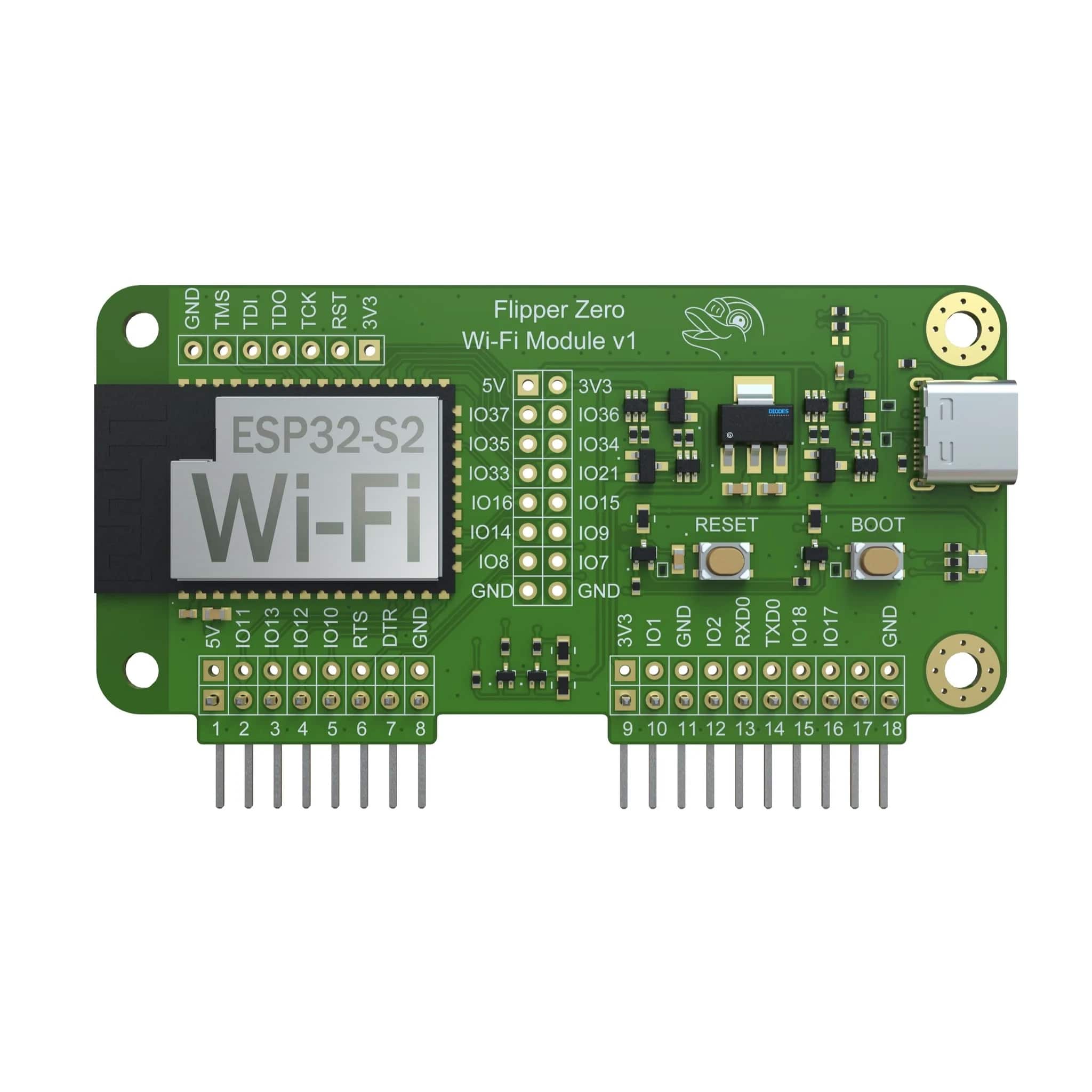 ポータブルマルチツール「Flipper Zero（フリッパーゼロ）」Flipper Zero 用 WiFi Devboard