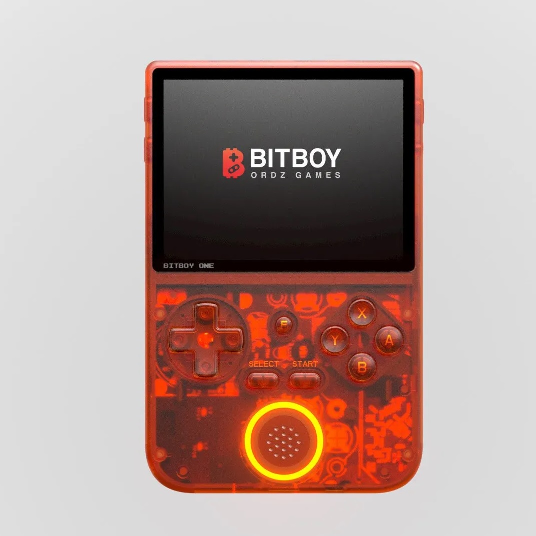 Ordz Games社製ブロックチェーン対応携帯ビットコインゲーム機「BitBoy One」赤字価格